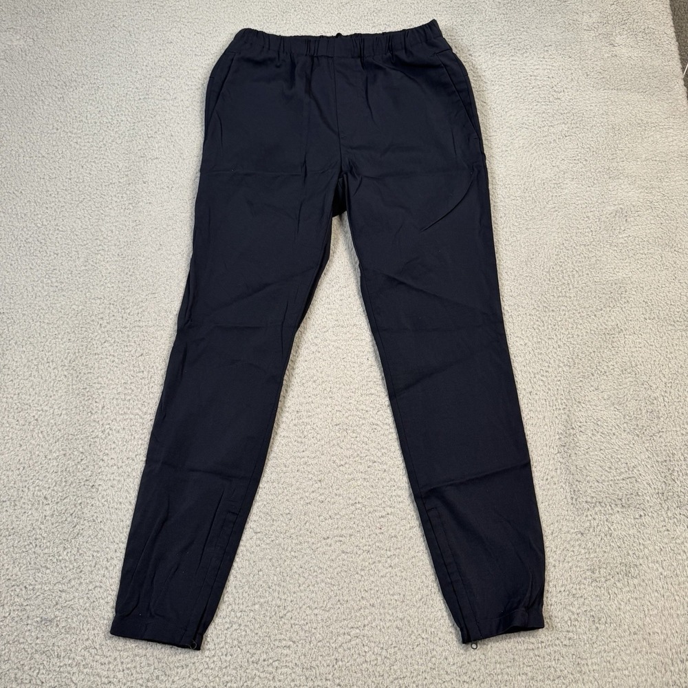 Theory Pants Mens XS Blue Pier Ascend Tech Performance Jogger Gym Casual Stetch